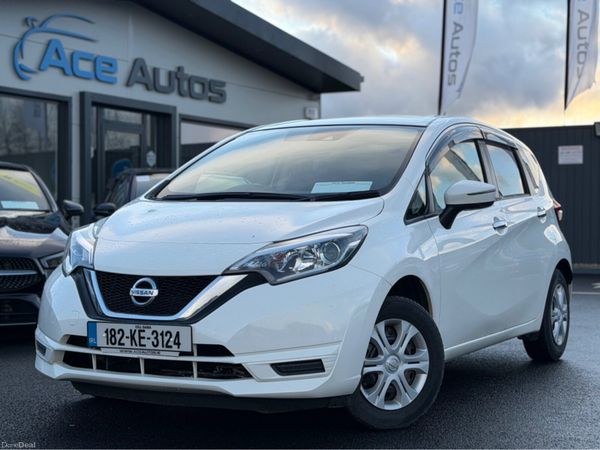 Nissan Note Hatchback, Petrol, 2018, White