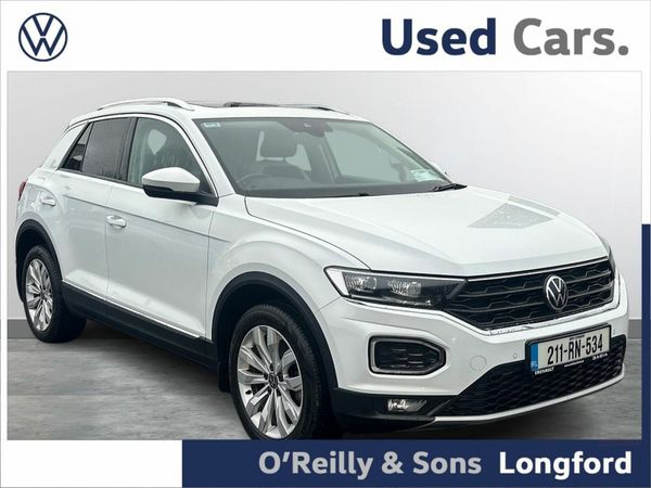 Volkswagen T-Roc SUV, Diesel, 2021, White