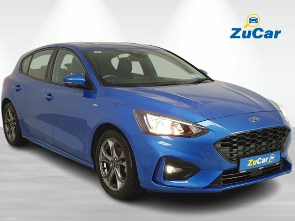 Ford Focus Hatchback, Petrol, 2019, Blue