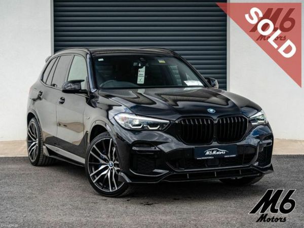 BMW X5 Estate, Petrol Hybrid, 2021, Black