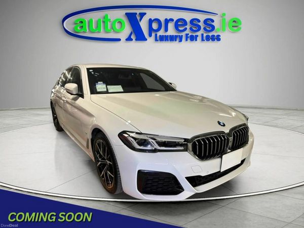 BMW 5-Series Saloon, Diesel, 2021, White