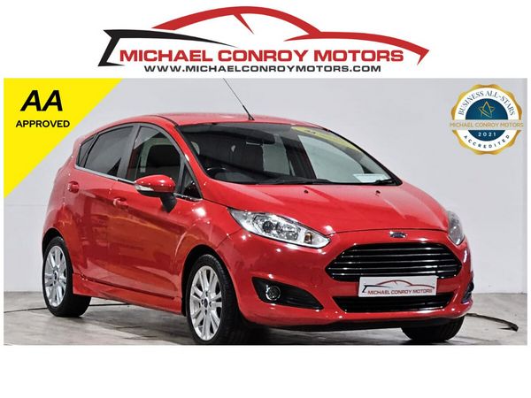 Ford Fiesta Hatchback, Petrol, 2014, Red