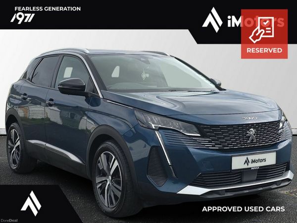 Peugeot 3008 Hatchback, Diesel, 2022, Blue
