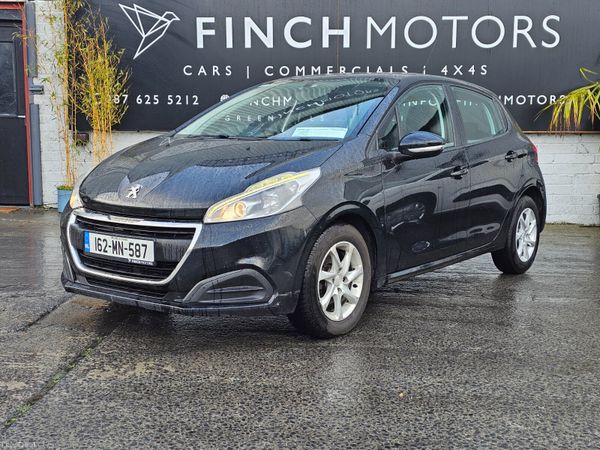Peugeot 208 Hatchback, Petrol, 2016, Black