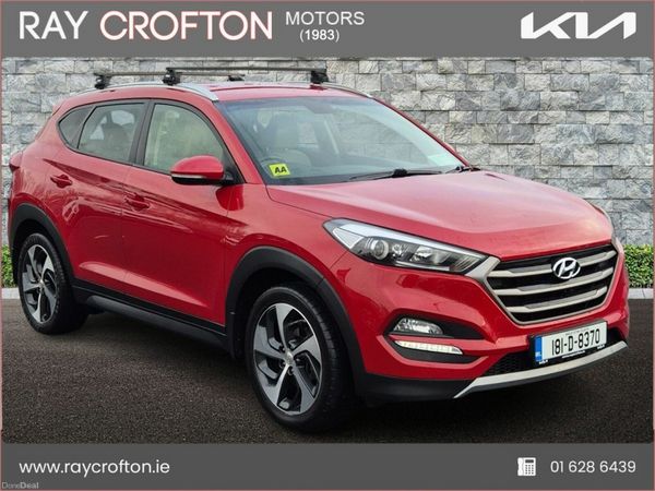 Hyundai Tucson SUV, Diesel, 2018, Red