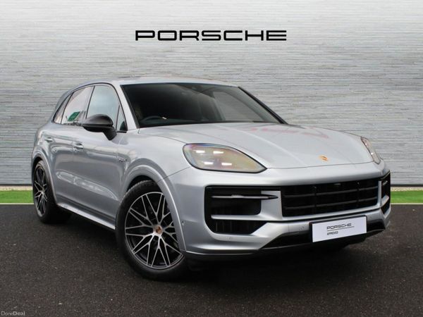 Porsche Cayenne SUV, Petrol Plug-in Hybrid, 2025, Silver