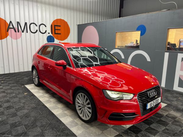 Audi A3 Hatchback, Petrol Hybrid, 2016, Red