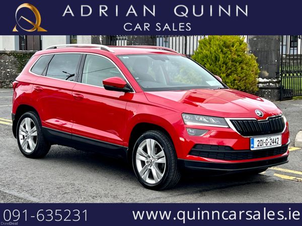 Skoda Karoq Hatchback, Diesel, 2020, Red