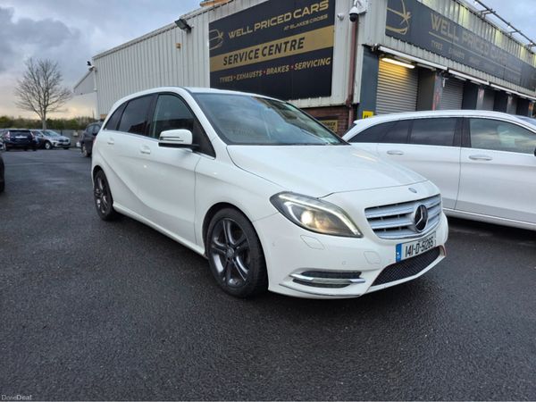 Mercedes-Benz B-Class Hatchback, Petrol, 2014, White