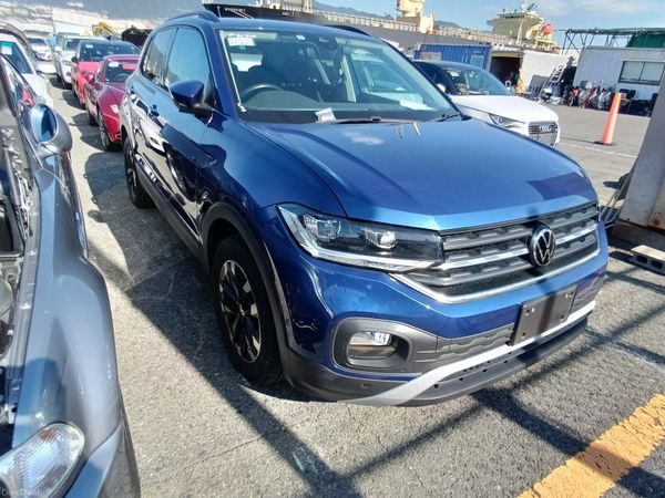 Volkswagen T-Cross SUV, Petrol, 2021, Blue