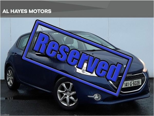 Peugeot 208 Hatchback, Petrol, 2014, Blue