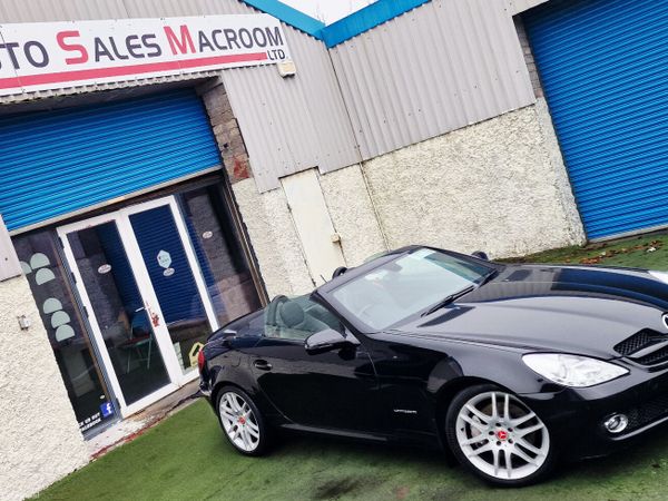 Mercedes-Benz SLK Convertible, Petrol, 2010, Black