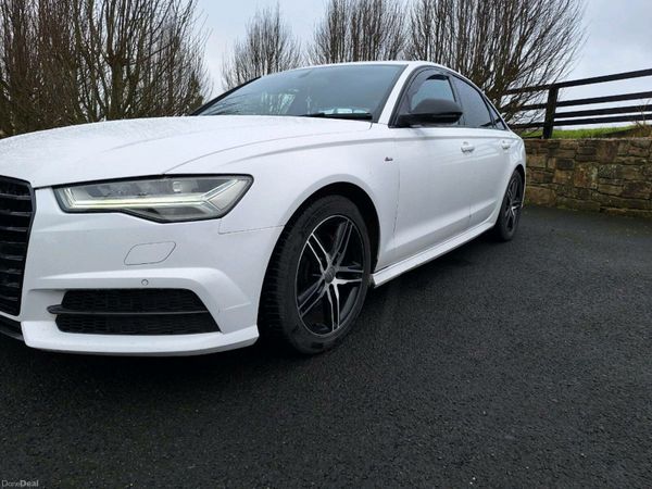 Audi A6 Saloon, Diesel, 2017, White