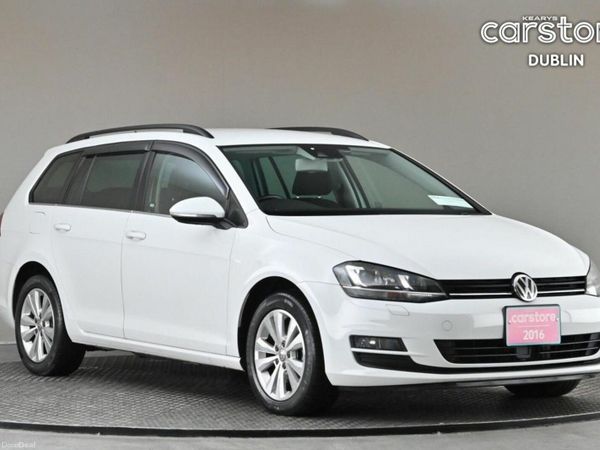 Volkswagen Golf Estate, Petrol, 2016, White