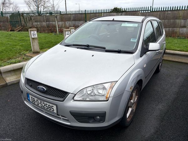 Ford Focus Estate, Ethanol Petrol, 2008, Silver