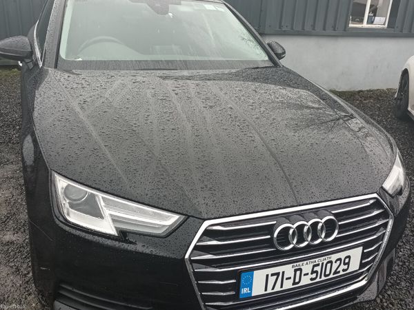 Audi A4 Saloon, Diesel, 2017, Black
