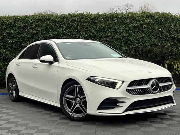 Mercedes-Benz A-Class Saloon, Petrol, 2020, White