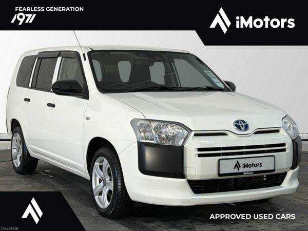 Toyota Probox Estate, Petrol Hybrid, 2021, White
