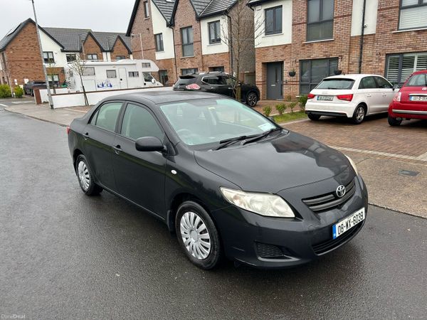 Toyota Corolla Saloon, Petrol, 2008, Black