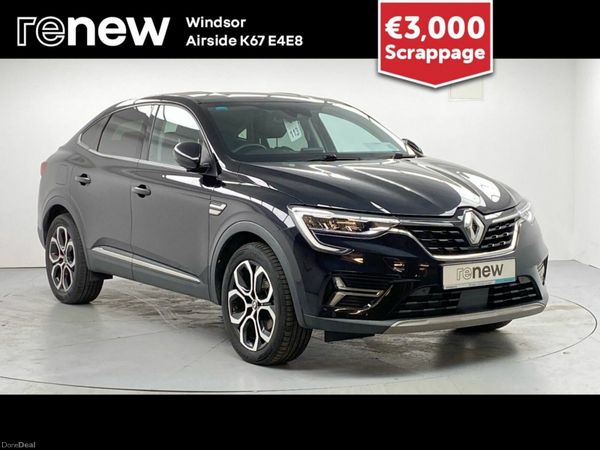 Renault Arkana Hatchback, Petrol, 2023, Black