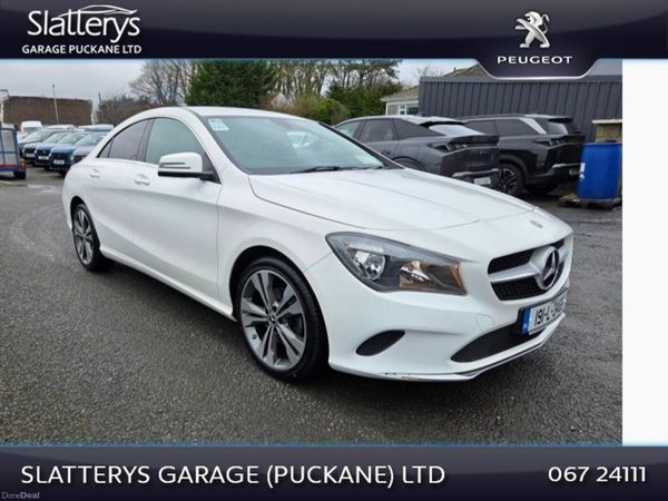 Mercedes-Benz CLA Saloon, Petrol, 2019, White