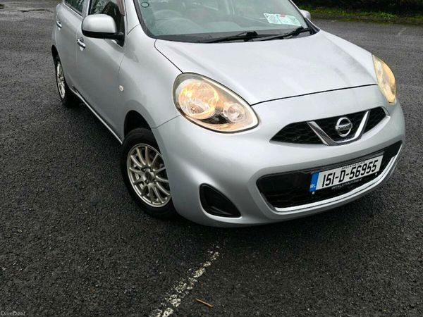 Nissan March Hatchback, Petrol, 2015, Silver