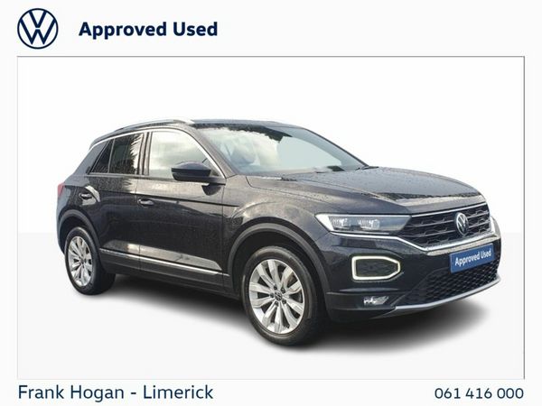Volkswagen T-Roc SUV, Petrol, 2021, Black