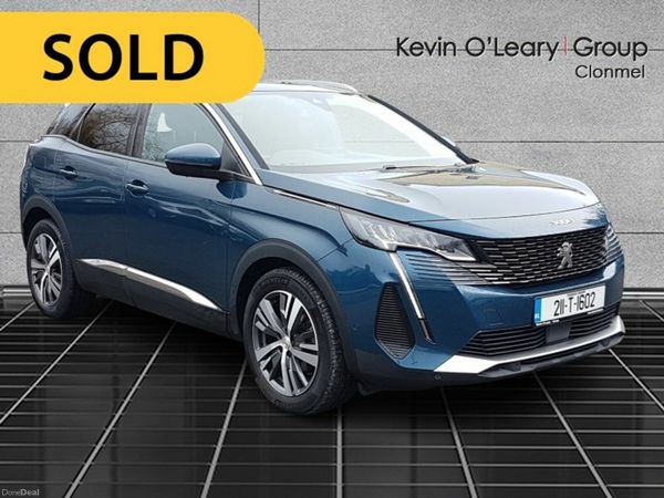 Peugeot 3008 MPV, Diesel, 2021, Blue