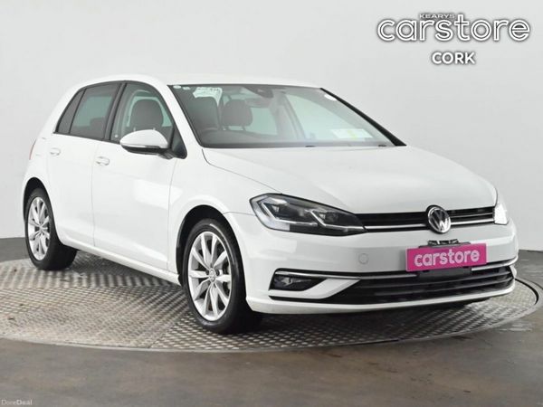 Volkswagen Golf Hatchback, Petrol, 2018, White
