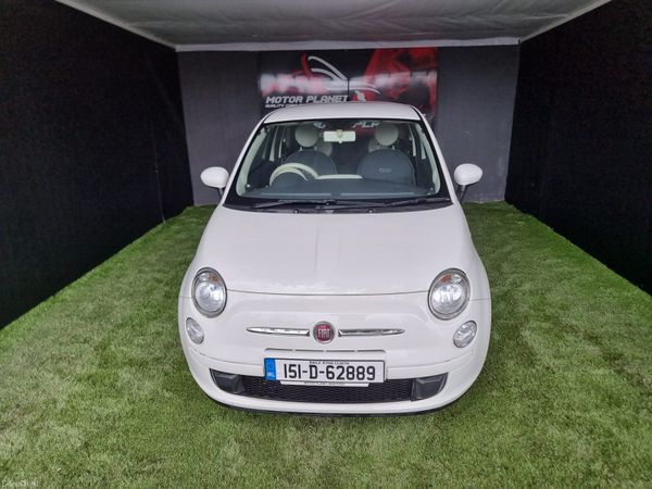 Fiat 500 Hatchback, Petrol, 2015, White