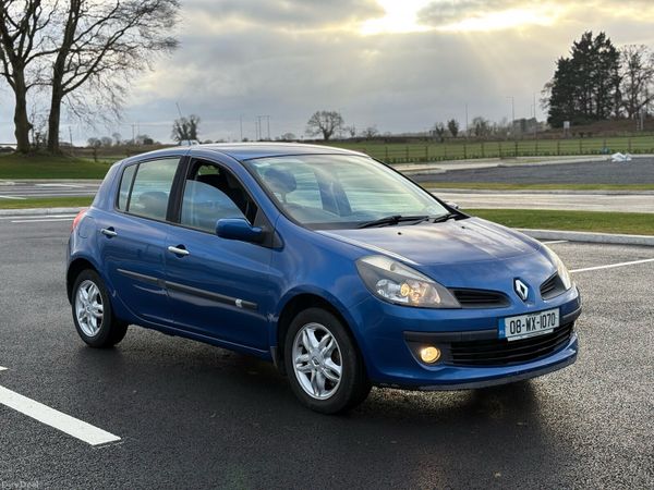 Renault Clio Hatchback, Petrol, 2008, Blue