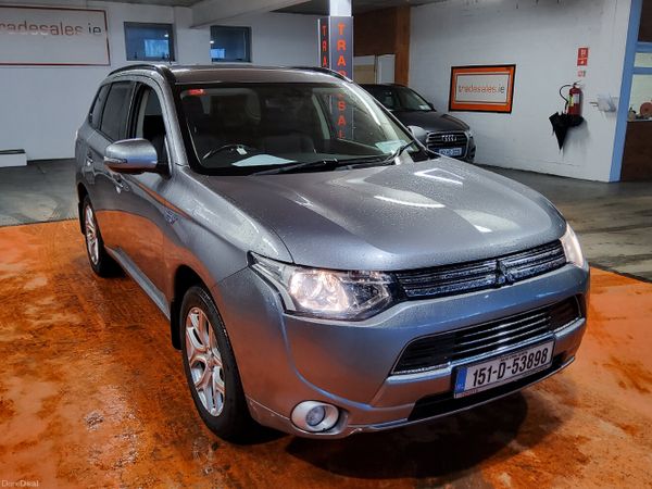Mitsubishi Outlander SUV, Petrol Plug-in Hybrid, 2015, Grey