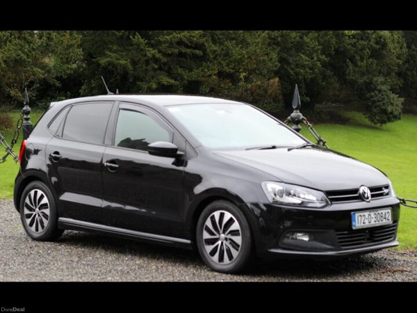 Volkswagen Polo Hatchback, Petrol, 2017, Black
