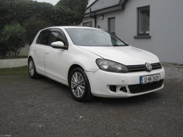 Volkswagen Golf Hatchback, Petrol, 2012, White