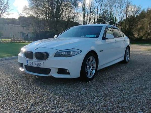 BMW 5-Series Saloon, Diesel, 2012, White