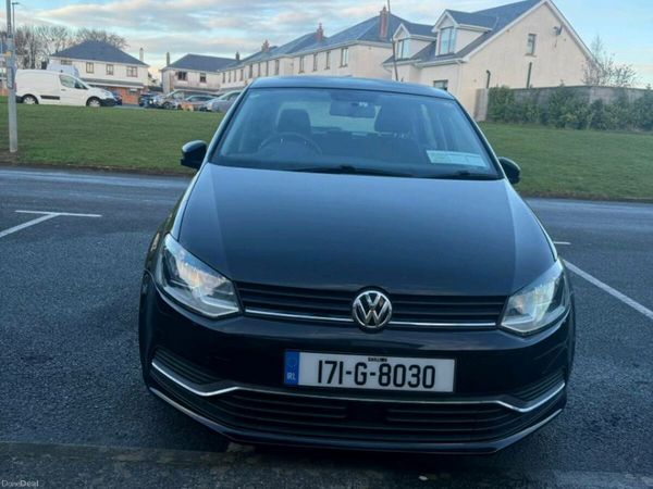 Volkswagen Polo Hatchback, Petrol, 2017, Black