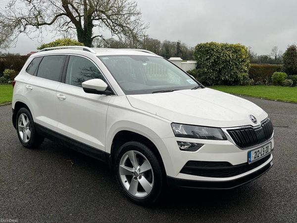 Skoda Karoq Estate/Jeep, Diesel, 2021, White