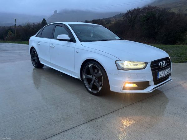 Audi A4 Saloon, Diesel, 2014, White