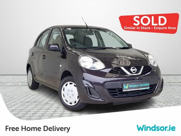 Nissan March Hatchback, Petrol, 2018, Purple