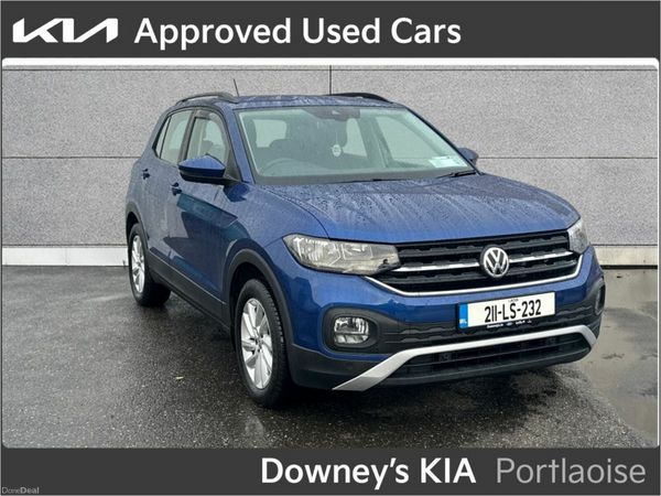Volkswagen T-Cross SUV, Petrol, 2021, Blue