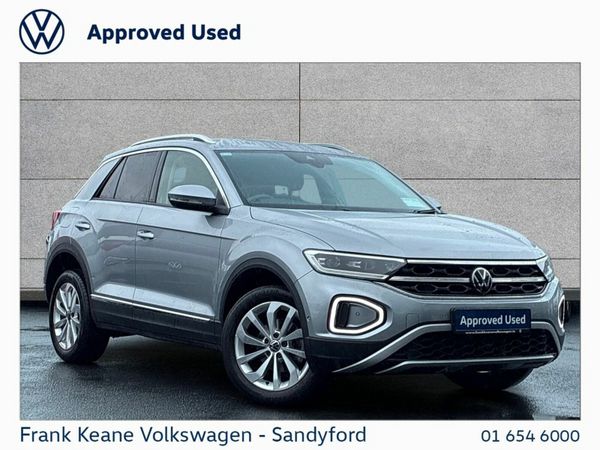 Volkswagen T-Roc SUV, Petrol, 2023, Grey