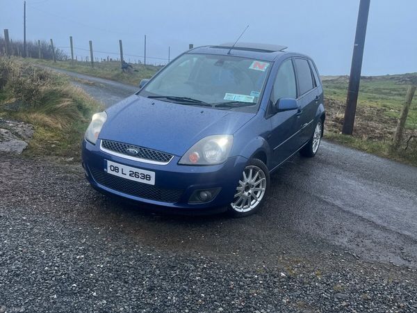 Ford Fiesta Hatchback, Petrol, 2008, Blue