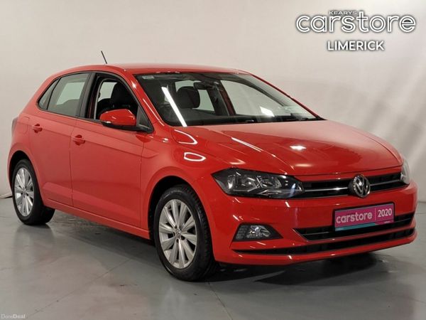 Volkswagen Polo Hatchback, Petrol, 2020, Red
