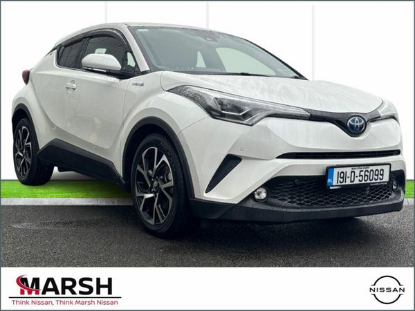 Toyota C-HR Hatchback, Petrol Hybrid, 2019, White