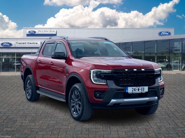 Ford Ranger Pick Up, Diesel, 2024, Red