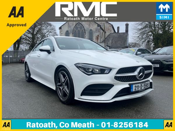 Mercedes-Benz CLA Saloon, Petrol, 2021, White