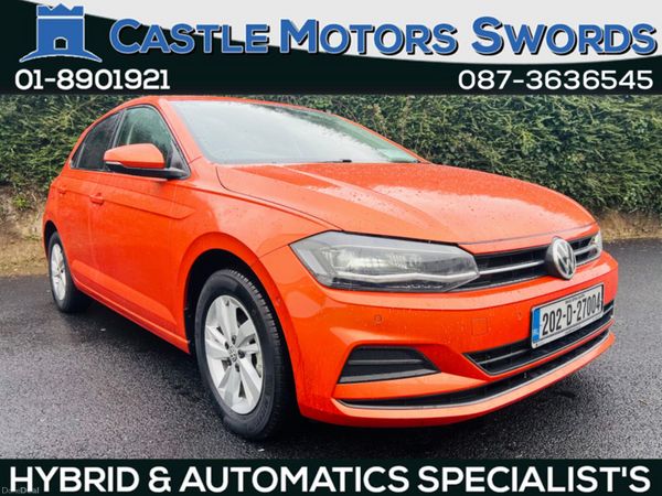 Volkswagen Polo Hatchback, Petrol, 2020, Orange
