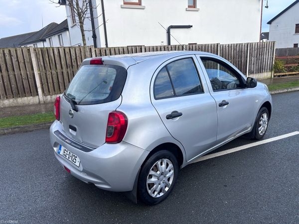 Nissan Micra Hatchback, Petrol, 2015, Silver