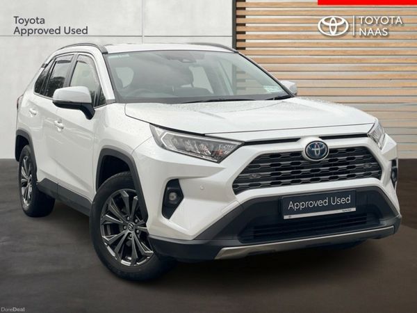 Toyota RAV4 SUV, Petrol Hybrid, 2024, White