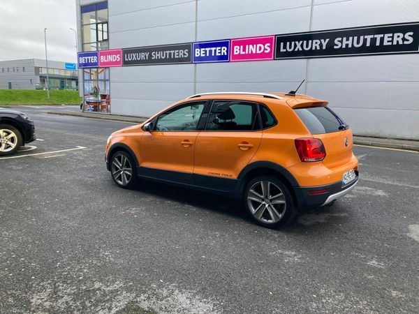 Volkswagen Polo Hatchback, Petrol, 2014, Orange